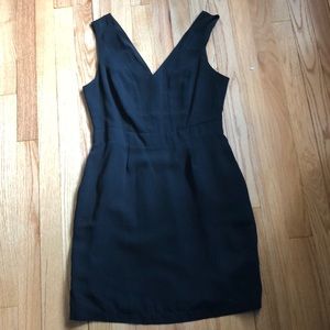 Forever 21 Black Zip cocktail dress.